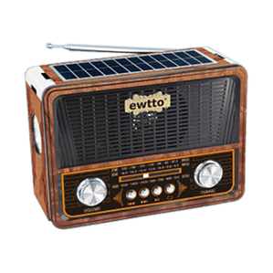 Radio Retro Panel Solar