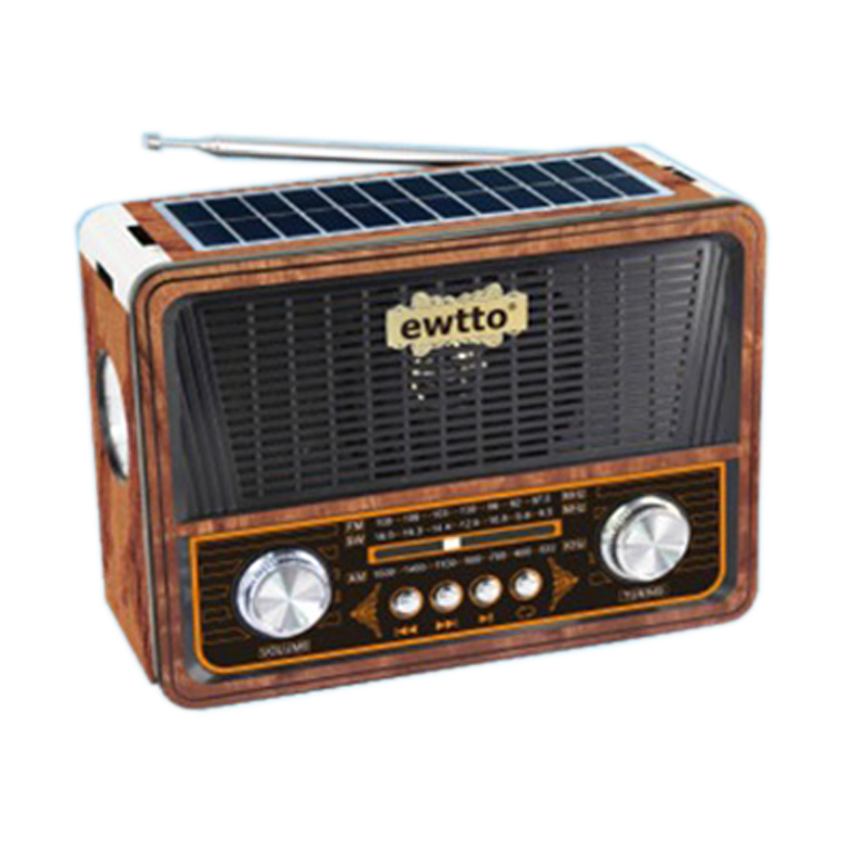 Radio Retro Panel Solar 1