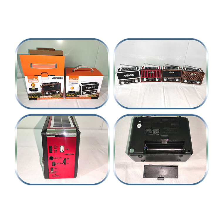 Radio Retro Panel Solar 2