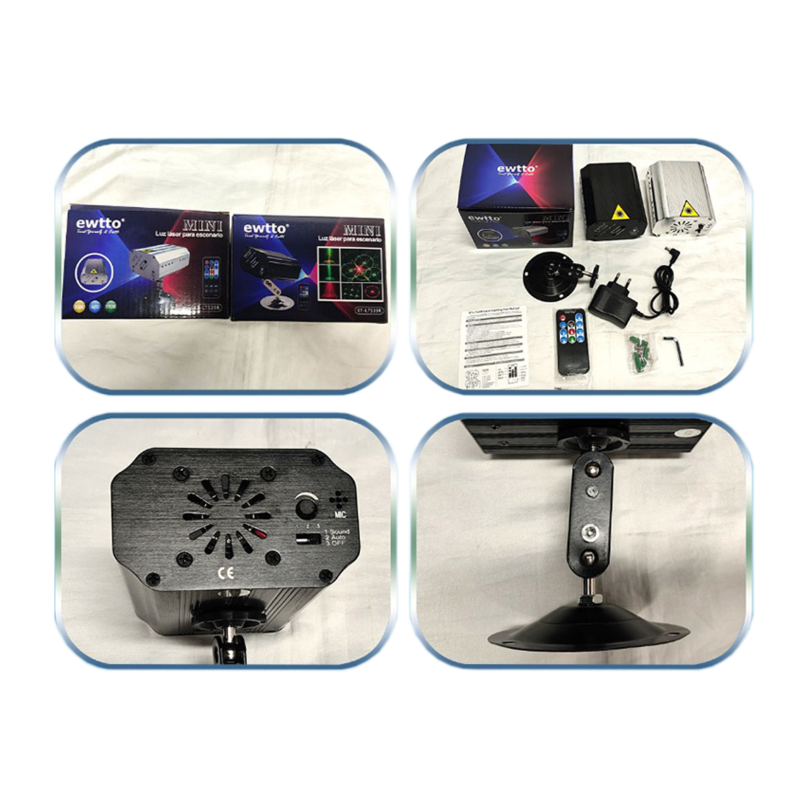 Mini Luz Láser Escenario 2
