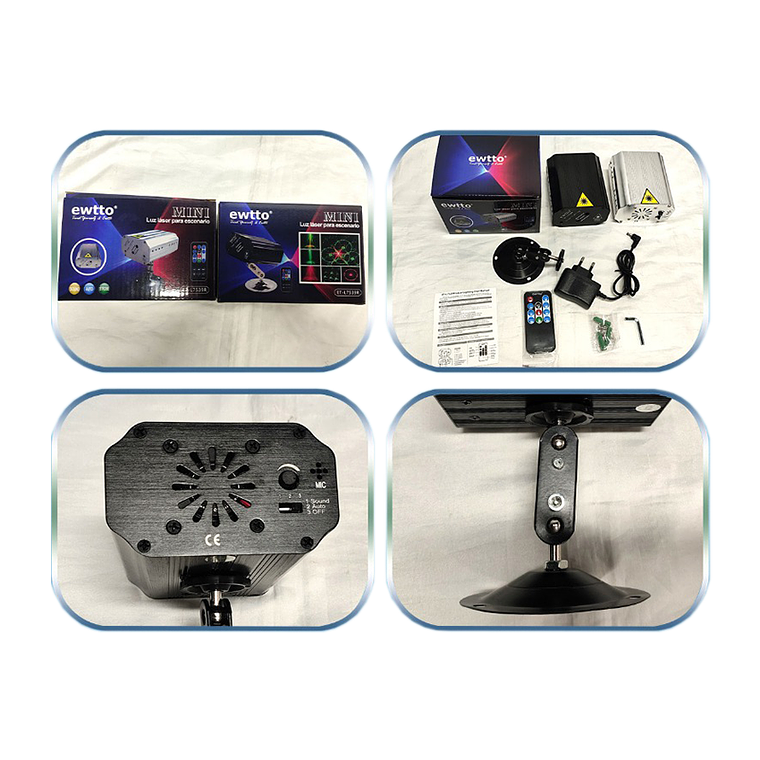 Mini Luz Láser Escenario 2