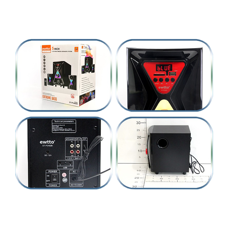 Sistema Multimedia 2.1 2