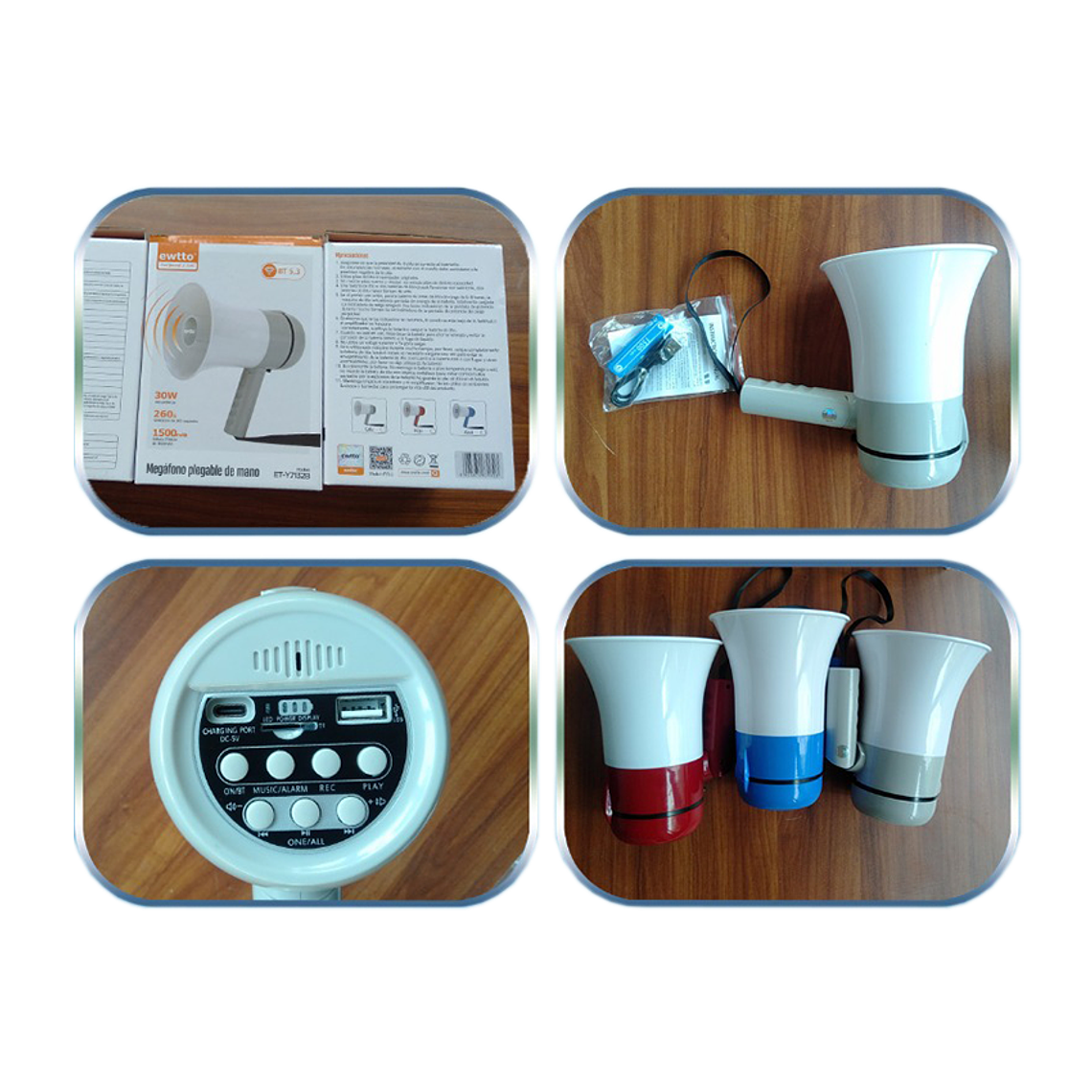 Megáfono Plegable 2