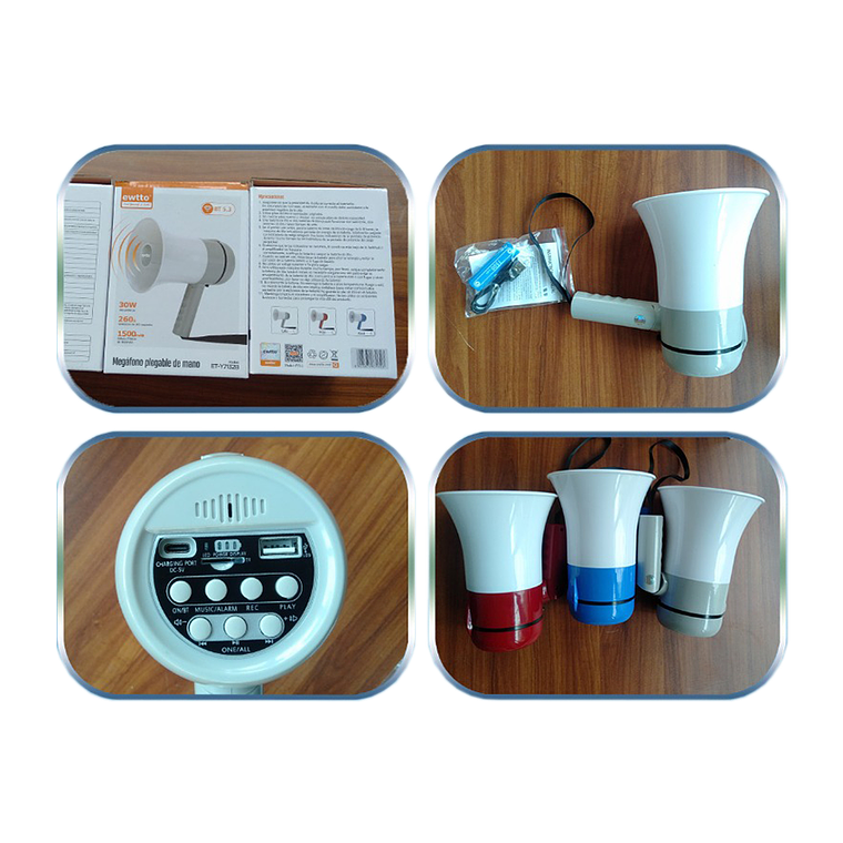 Megáfono Plegable 2