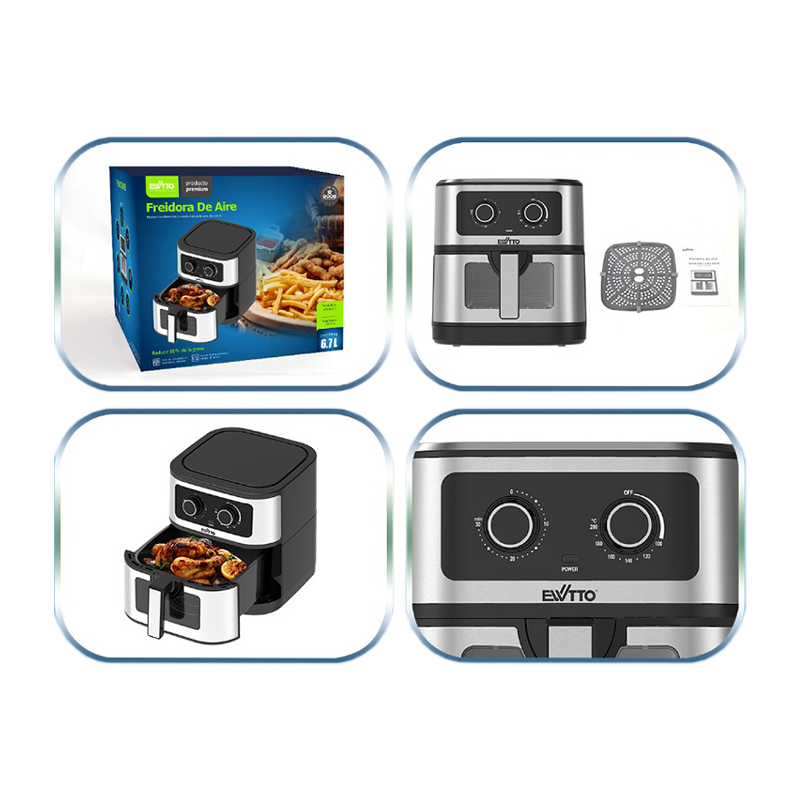 Freidora de Aire 6.7L 2