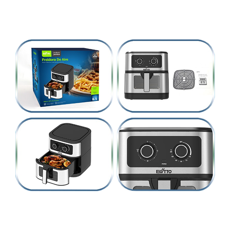 Freidora de Aire 6.7L 2