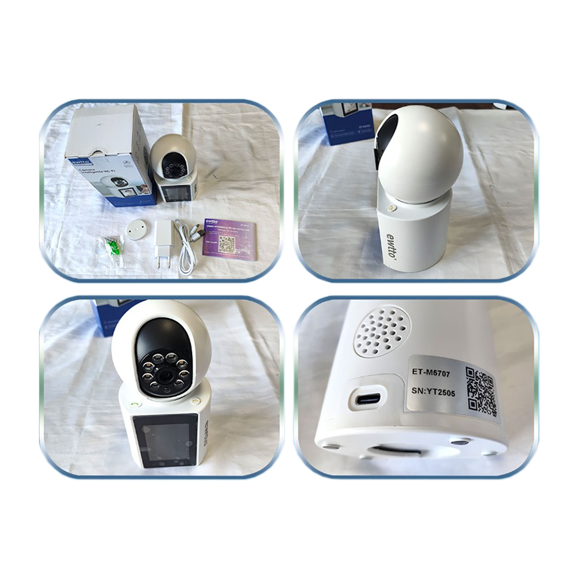 Cámara IP con Pantalla 2