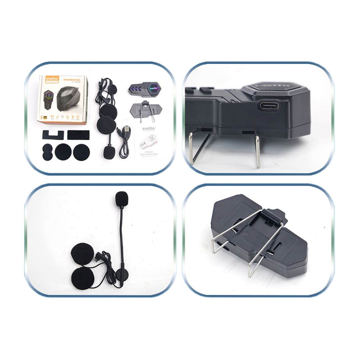 Intercomunicador Casco de Moto 2