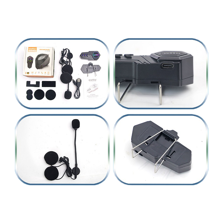 Intercomunicador Casco de Moto 2