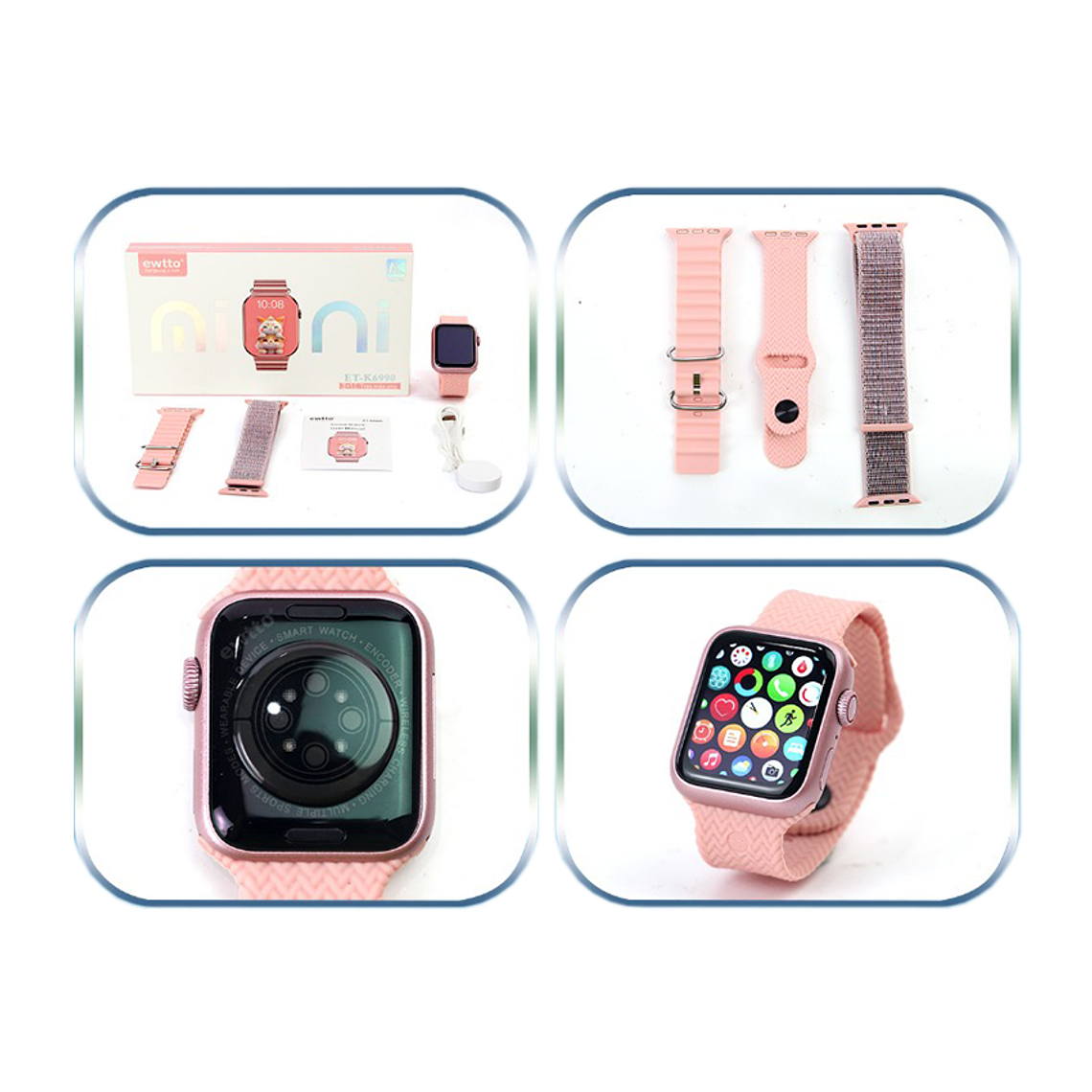 Reloj Inteligente (Rosado) 2