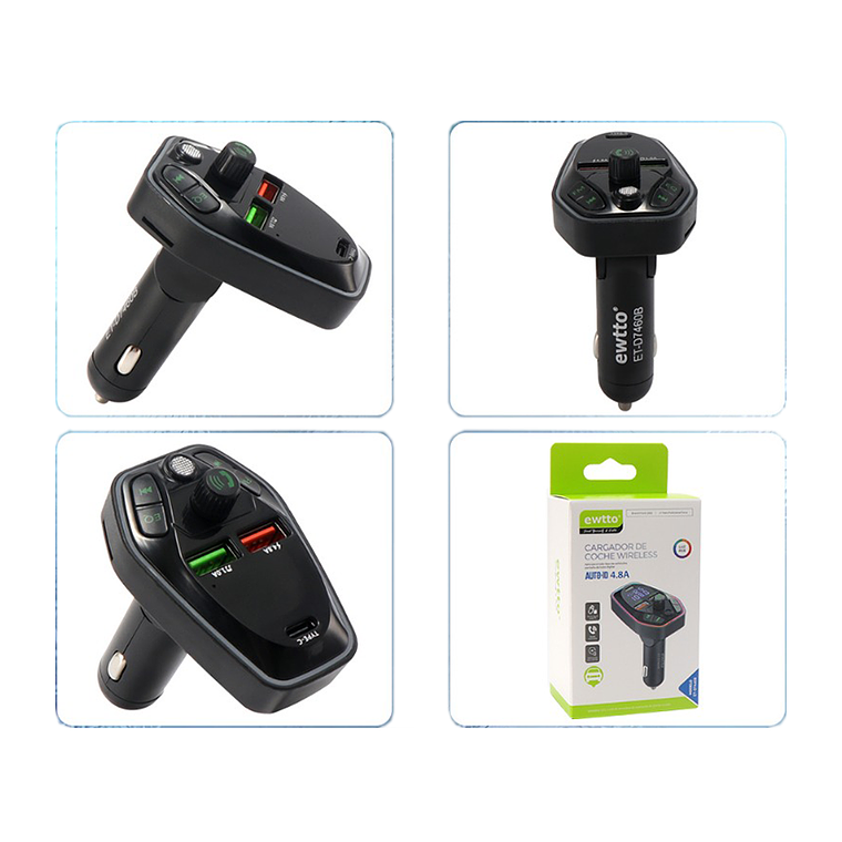 Cargador Auto / Transmisor 2