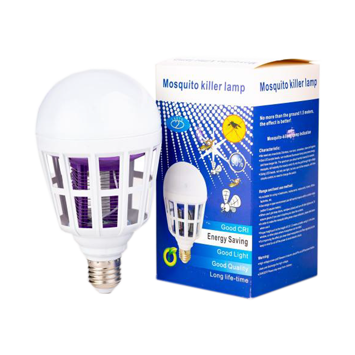 Lámpara mata mosquito 1