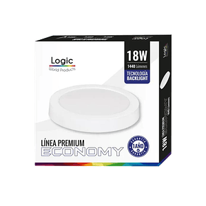 Lámpara Led Redonda 18W