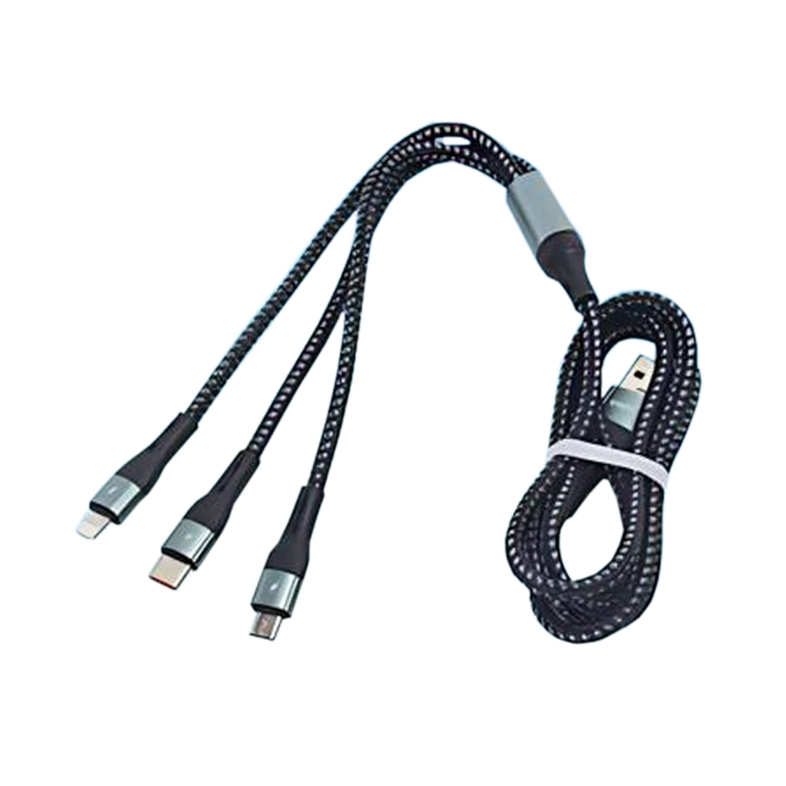 Cable carga rápida 1.2m triple 1