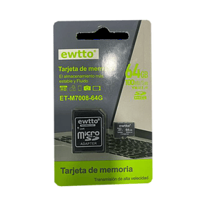 Tarjeta de memoria 64GB