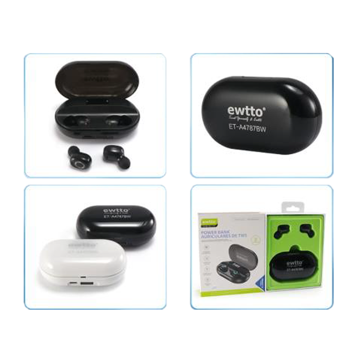 Auriculares TWS Power Bank 2