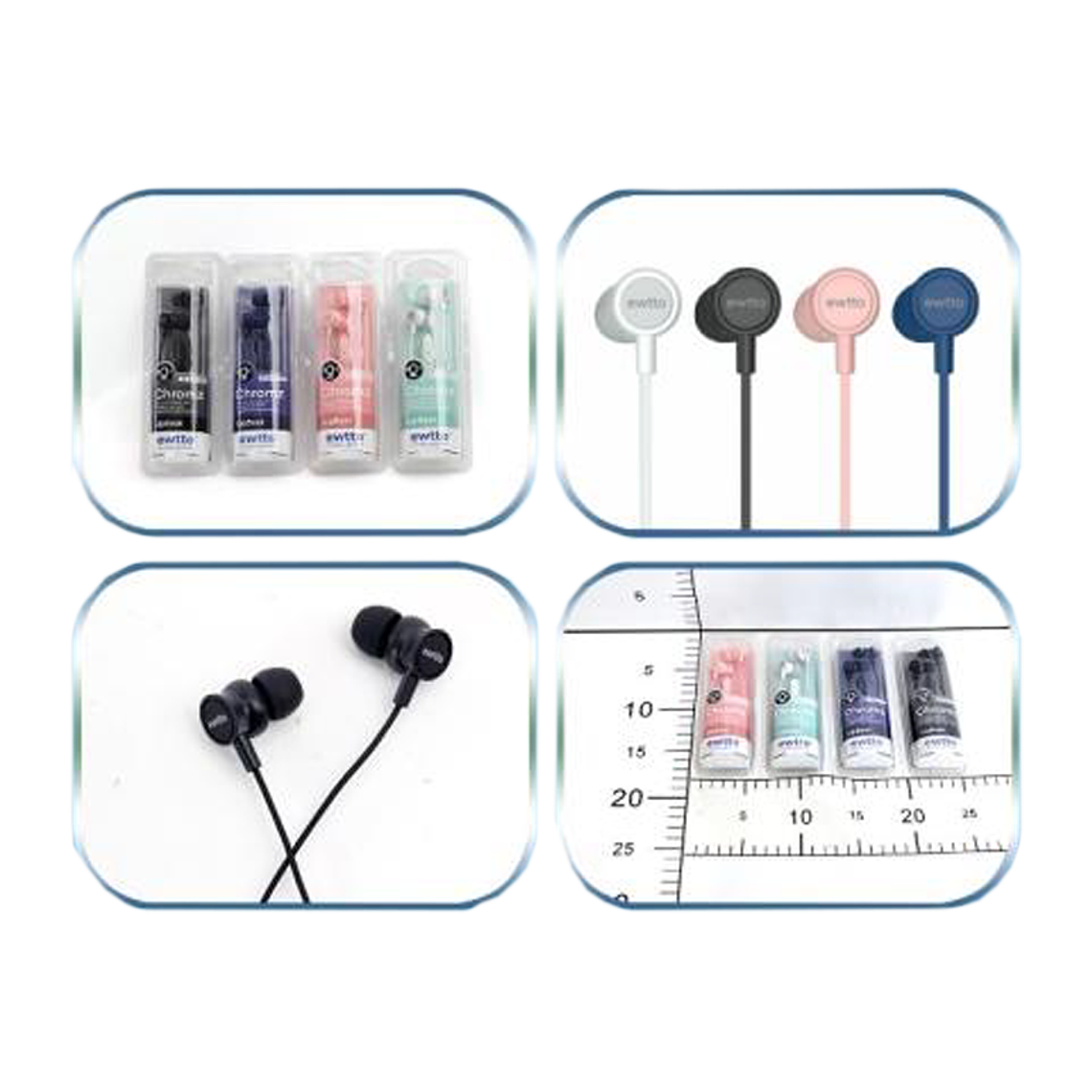 Auriculares alámbricos  2
