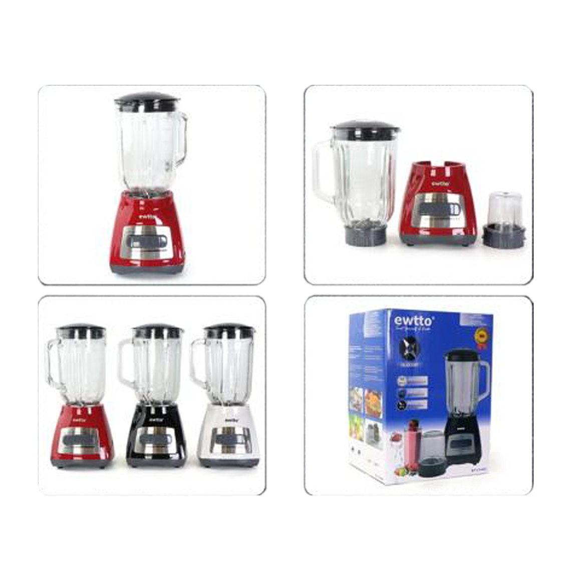 Licuadora 4 cuchillos 2