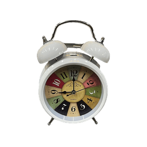 Reloj velador campanilla