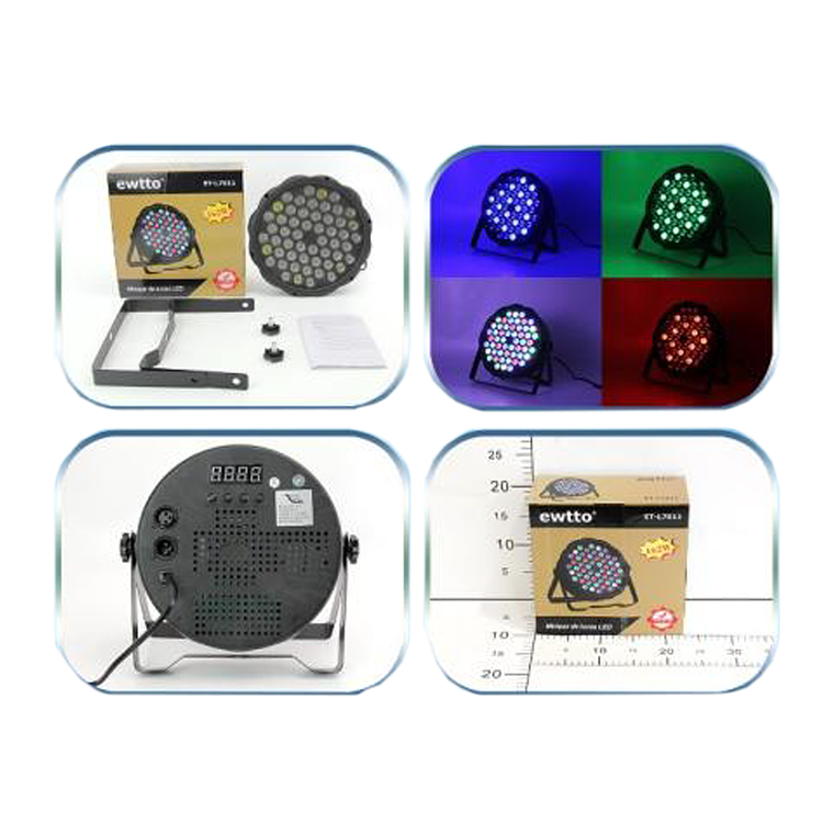 Minipar de luces LED 162W 2