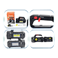 Linterna recargable kit herramientas - Miniatura 2