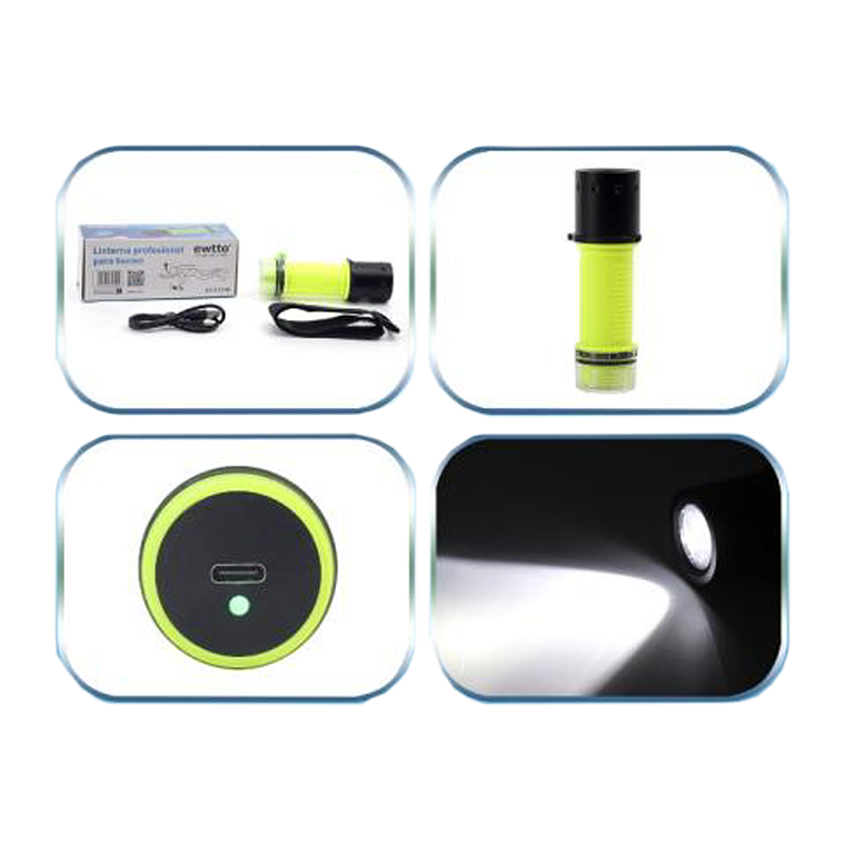 Linterna recargable 2000 mAh 2