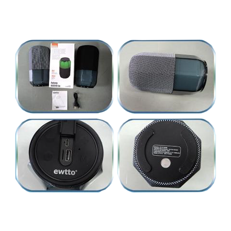 Parlante cilindro bluetooth 2