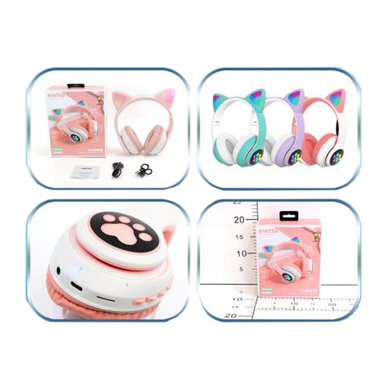 Audífonos Led Gato 2