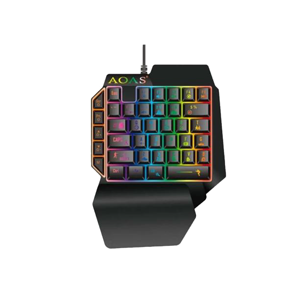Teclado gamer una mano 1