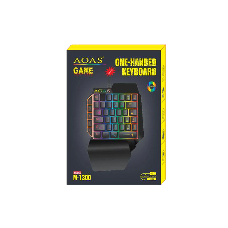 Teclado gamer una mano 2