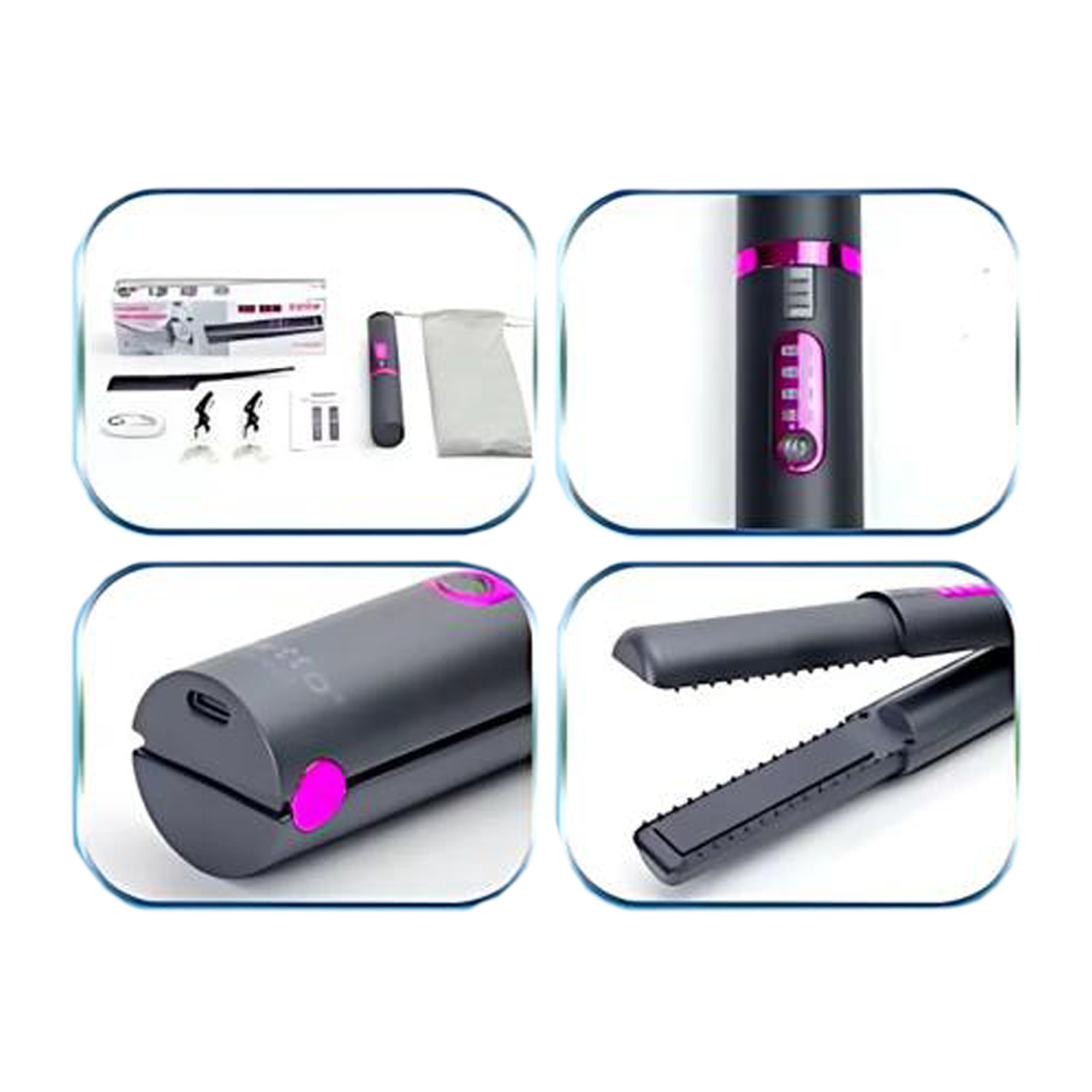 Alisador de pelo recargable 2