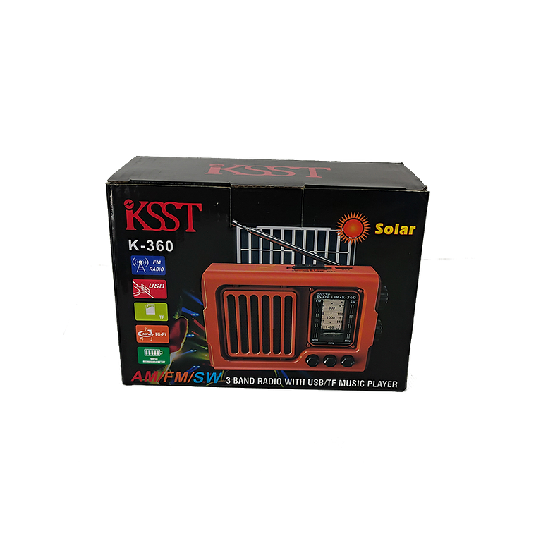 Radio solar 3 bandas 1