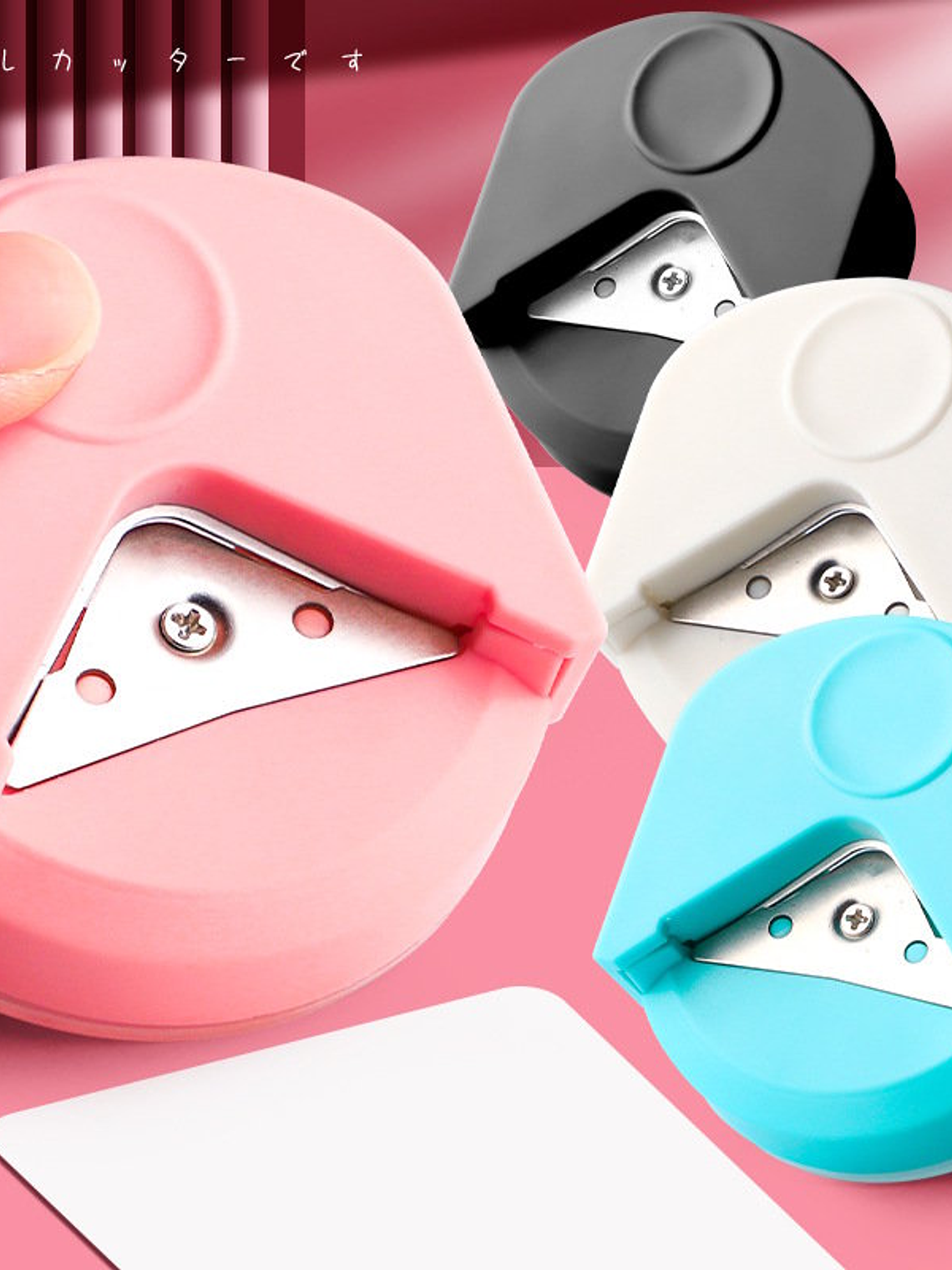 Cortador de Papel Cantos Arredondados 1