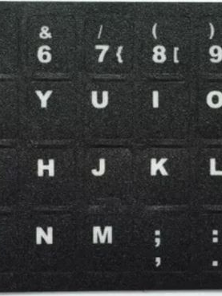 Adesivos p/ teclado Português PT Transforme-o Outros Ver Descriçao 1