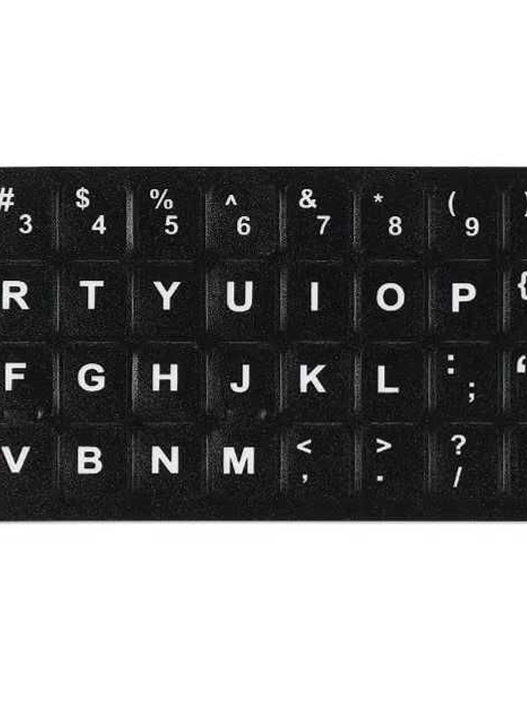 Adesivos p/ teclado Português PT Transforme-o Outros Ver Descriçao 6