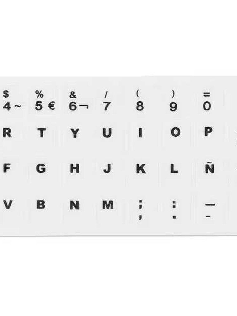 Adesivos p/ teclado Português PT Transforme-o Outros Ver Descriçao 8
