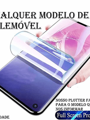 Pelicula de Hidrogel Para qualquer modelo de Telemovel, Camera, ETC