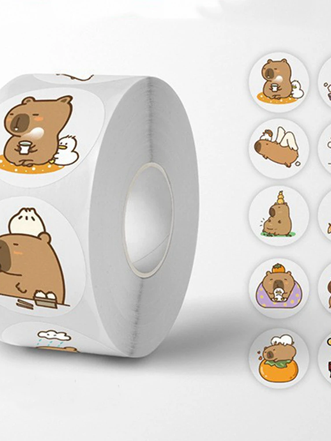 Rolo com 500 Adesivos Motivacionais – 2,5cm Cada 2