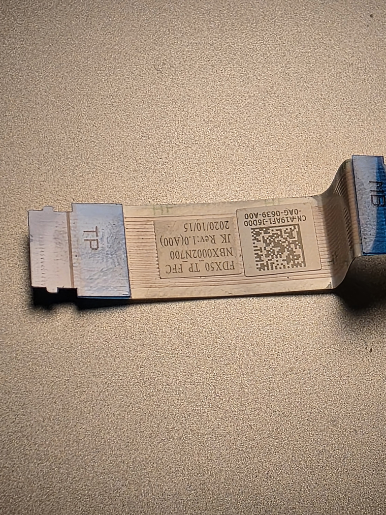 Cabo Flat do Touchpad Dell Precision 7550 DPN A19AF1 2