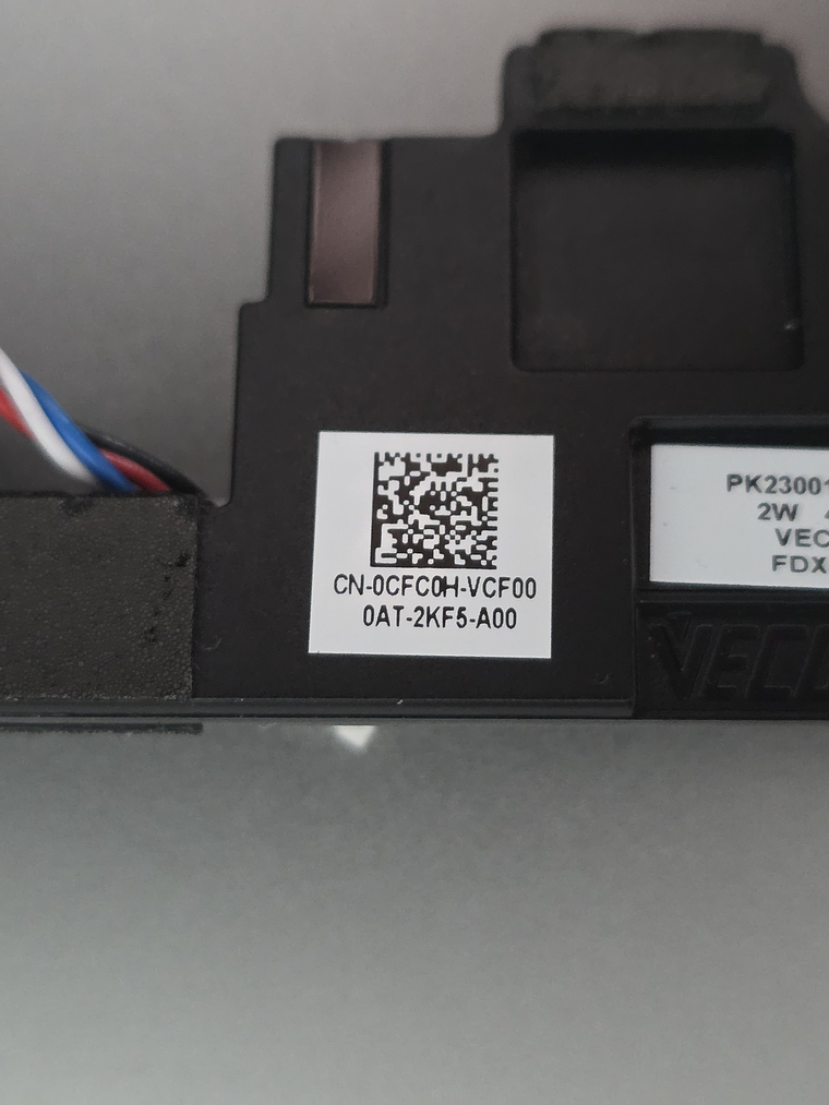 Autofalante Dell Precision 7550 DPN CFC0H 3