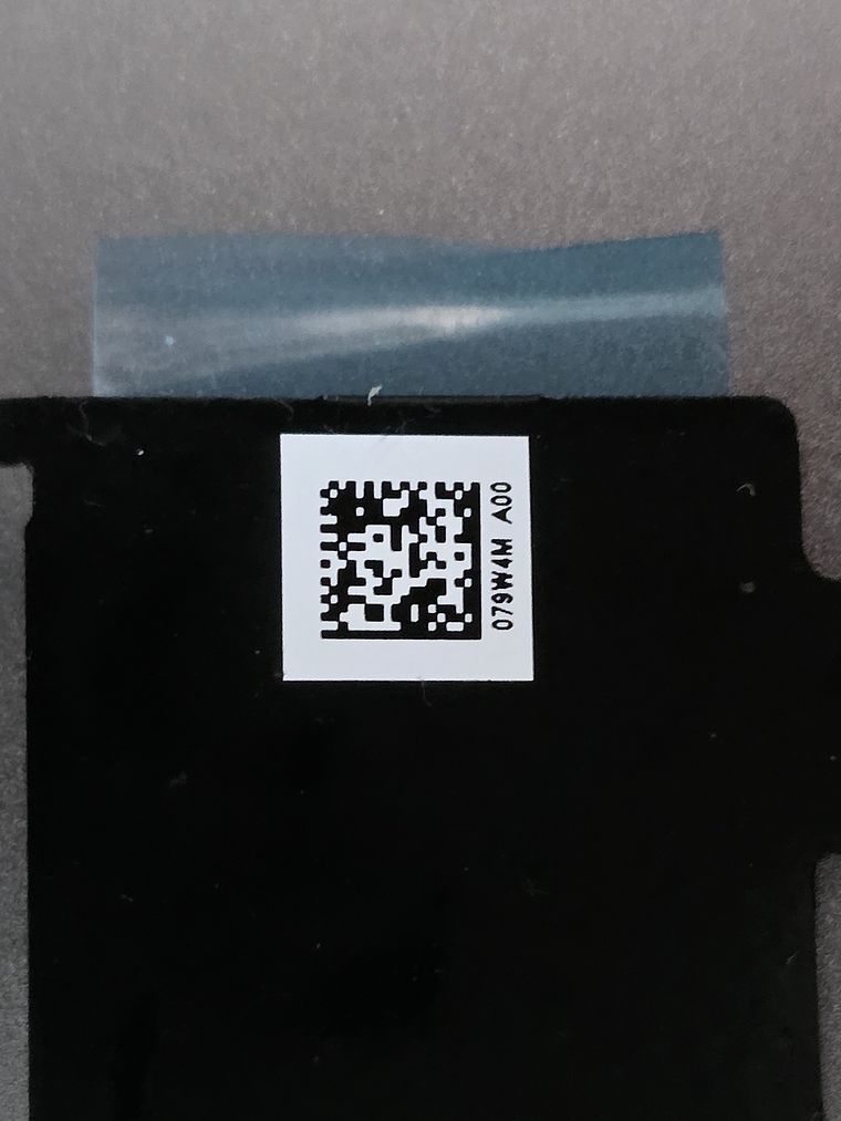 Dissipador NVMe Dell Precision 7550 / 7560 / 7750 / 7760 2