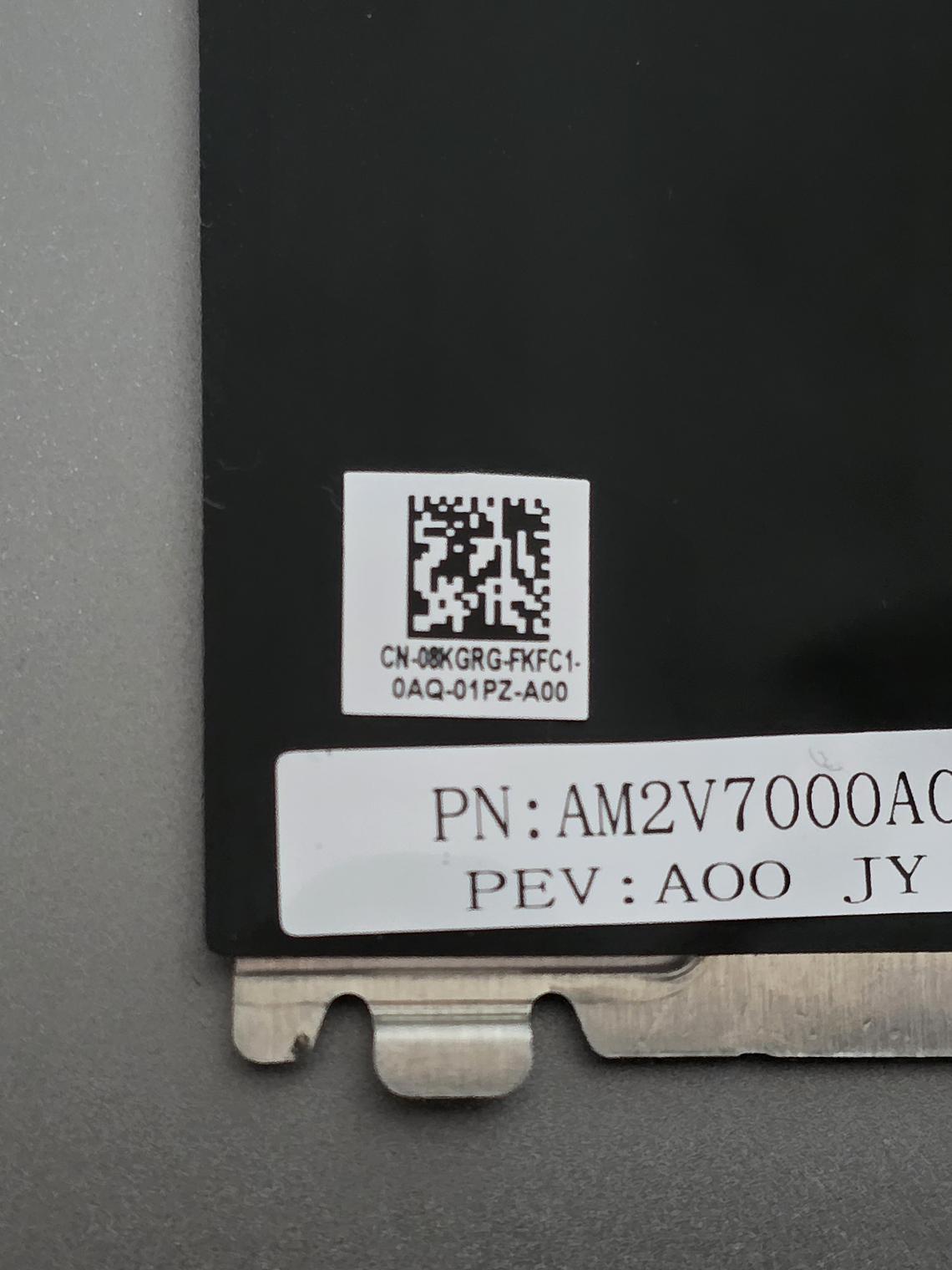 Tampa da memoria e Dissipador de Calor Dell Precision 7550 7560 3