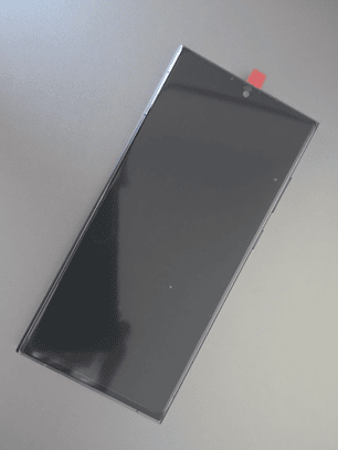 Tela SK Incell Samsung Galaxy S22 Ultra Black – Sem Leitor Biométrico – Com Carcaça