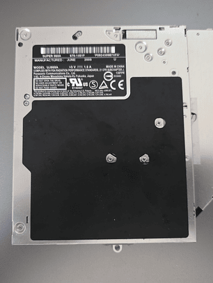 Gravador de DVD Panasonic UJ868A – MacBook Pro A1278 (2009–2012)
