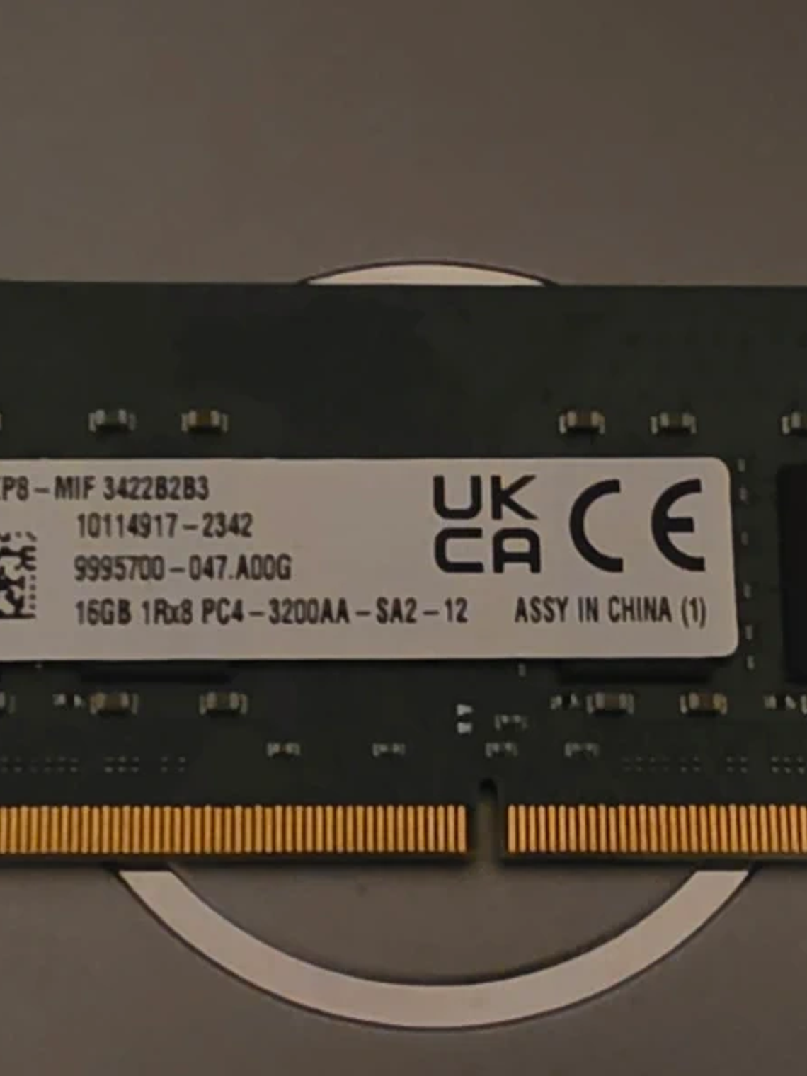 Memória RAM DDR4 – 16GB 3200MHz – Portátil 1