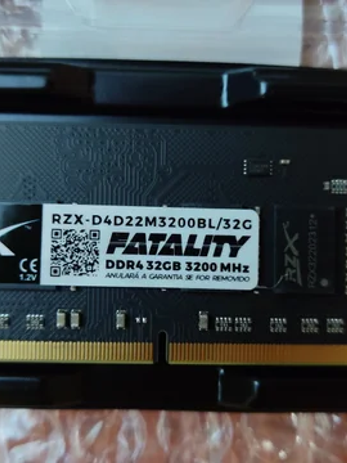 Memória RAM DDR4 – 32GB 3200MHz – RZX Fatality 3