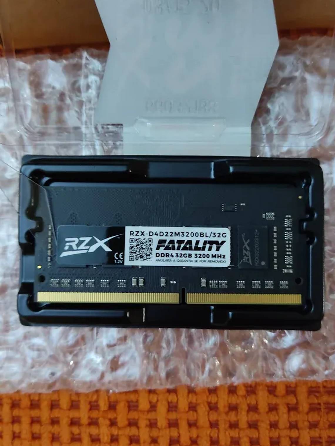 Memória RAM DDR4 – 32GB 3200MHz – RZX Fatality 4