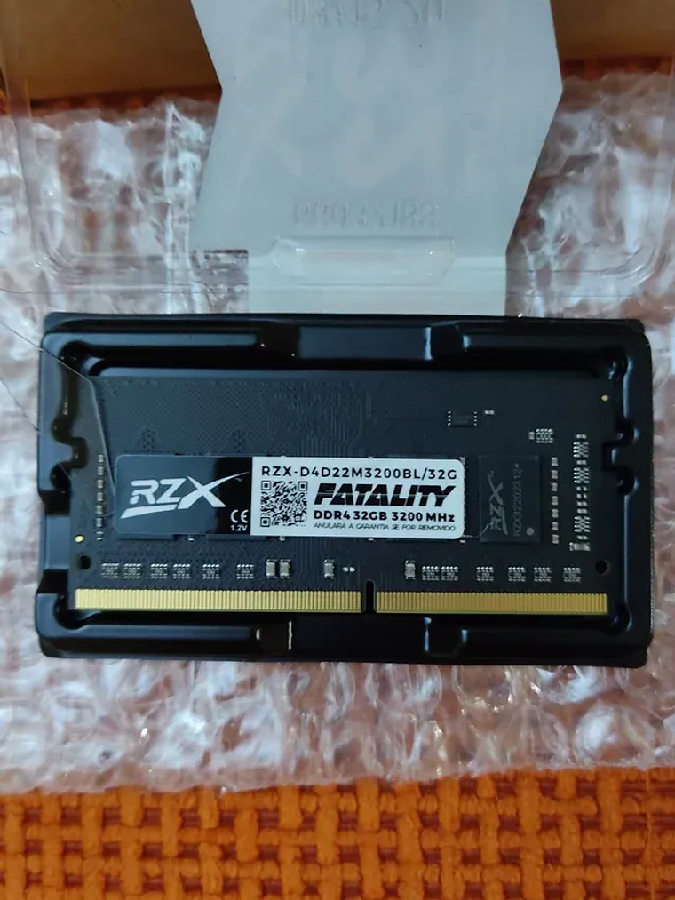 Memória RAM DDR4 – 32GB 3200MHz – RZX Fatality 4