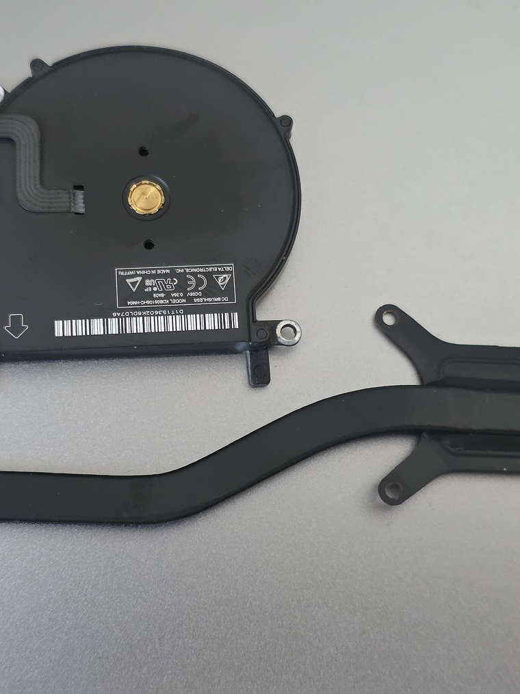 Cooler Dissipador MacBook Air A1370 2011 3