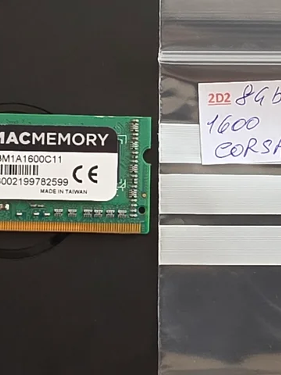 Memória RAM Corsair MacMemory 8GB DDR3 1600MHz 1